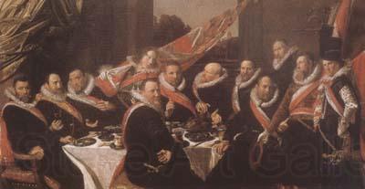 Frans Hals Banquet of the Officers of the St George Civic Guard in Haarlem (mk08) Spain oil painting art